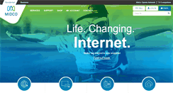 Desktop Screenshot of midco.com